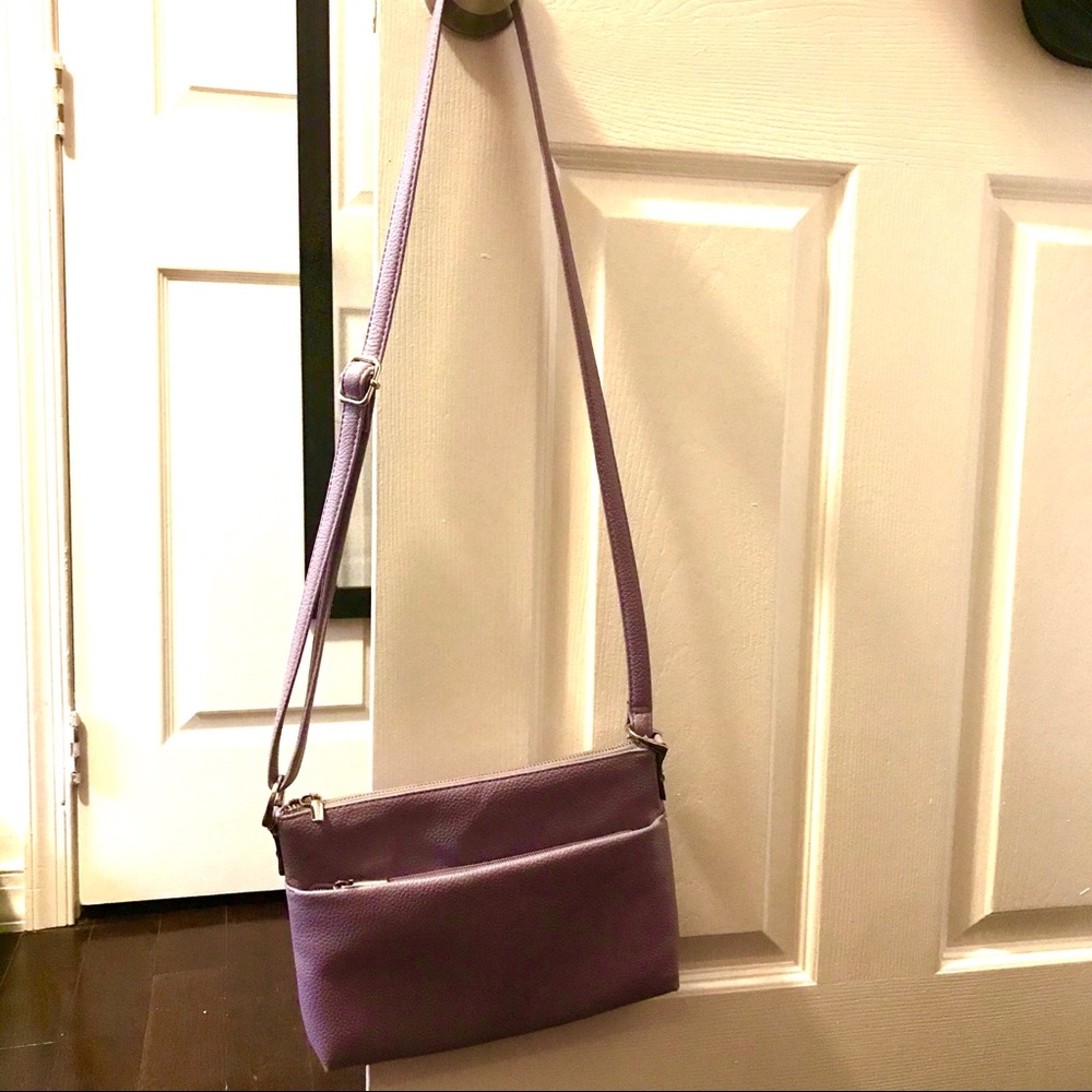 Purple Cross Body Purse
